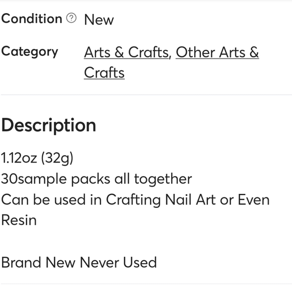 Glitter Sample Pack - Picture 2 of 2